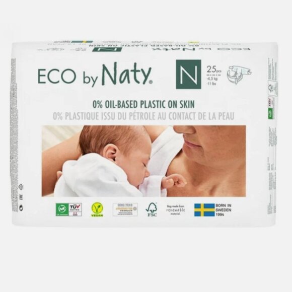 ECO by Naty Newborn diapers - Picture 1 of 3